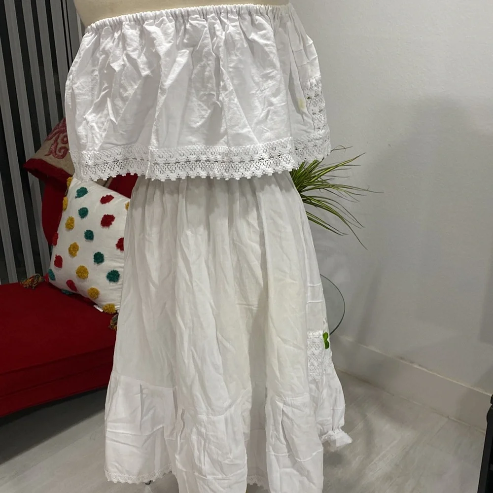 💯 % COTTON & HANDMADE 🙌🏻 DRESS - Picture 5 of 9